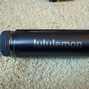 Lululemon Blue Water Bottle